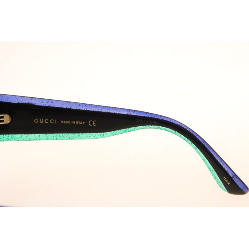 Gucci GG0288S Sunglasses In Blue Green