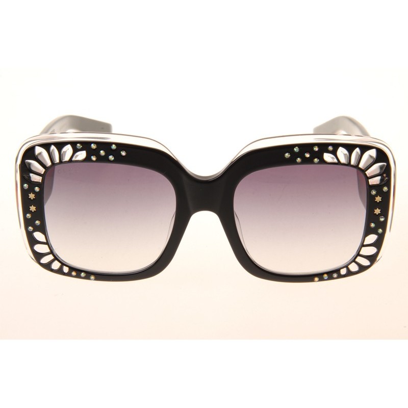 Gucci GG3862S Sunglasses In Black Gradient Grey