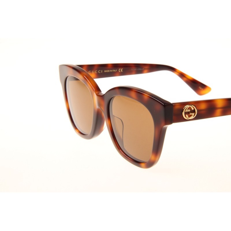 Gucci GG0029SA Sunglasses In Tortoise