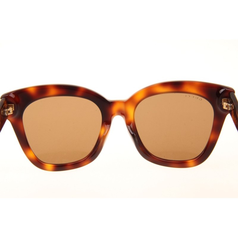 Gucci GG0029SA Sunglasses In Tortoise