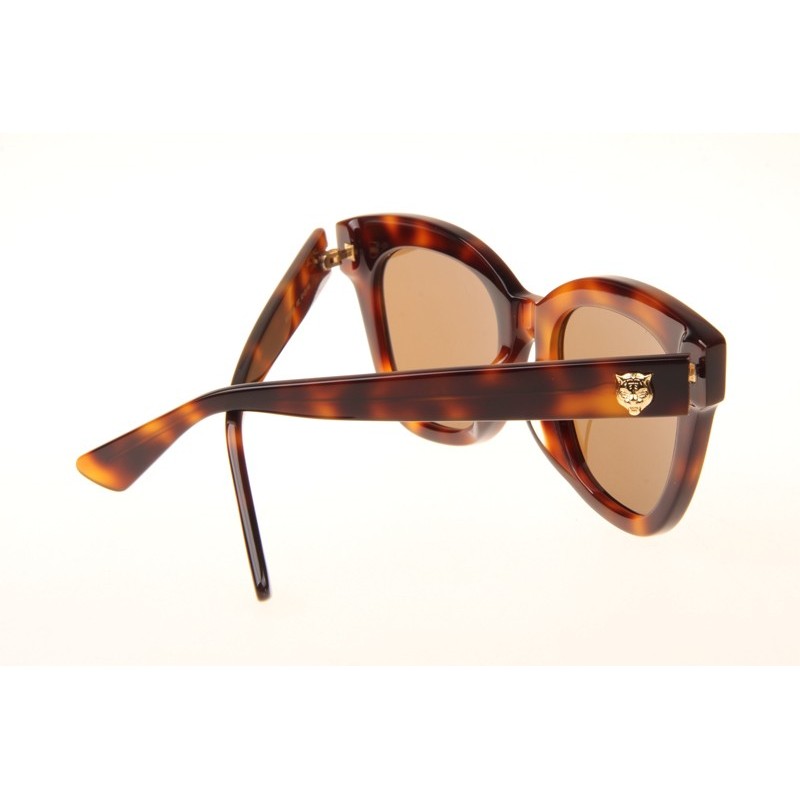 Gucci GG0029SA Sunglasses In Tortoise