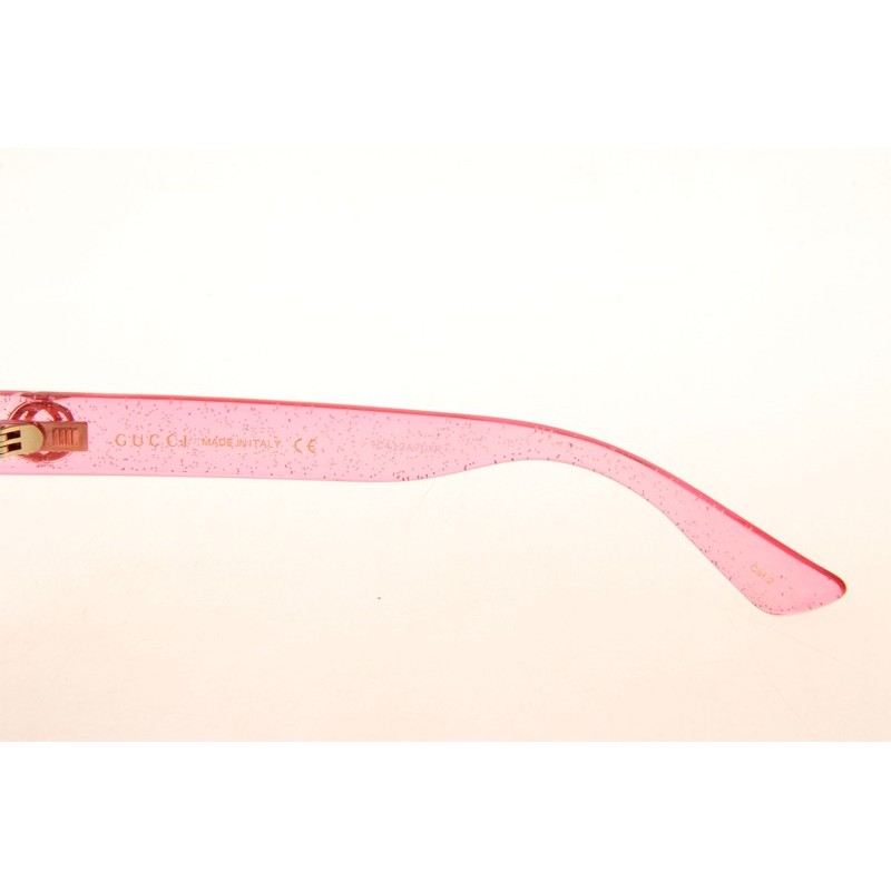 Gucci GG0036S Sunglasses In Pink