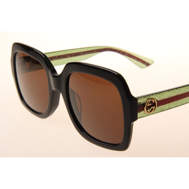 Gucci GG0036S Sunglasses In Tortoise Brown
