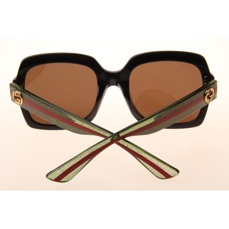 Gucci GG0036S Sunglasses In Tortoise Brown