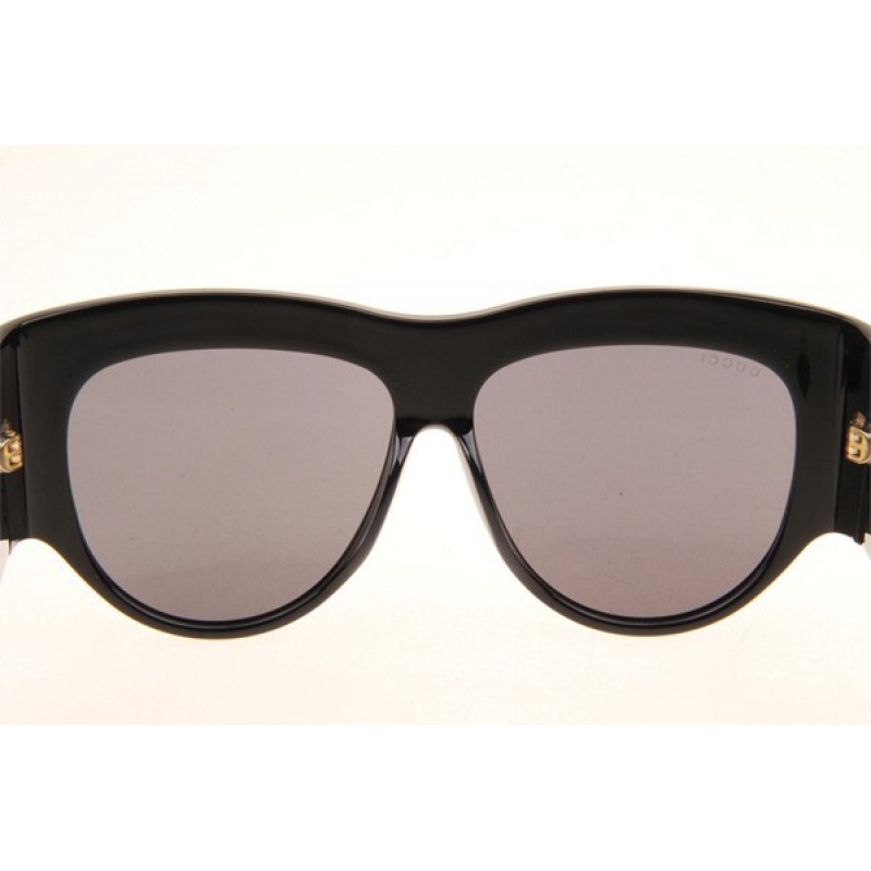 Gucci GG0144S Sunglasses In Black Grey