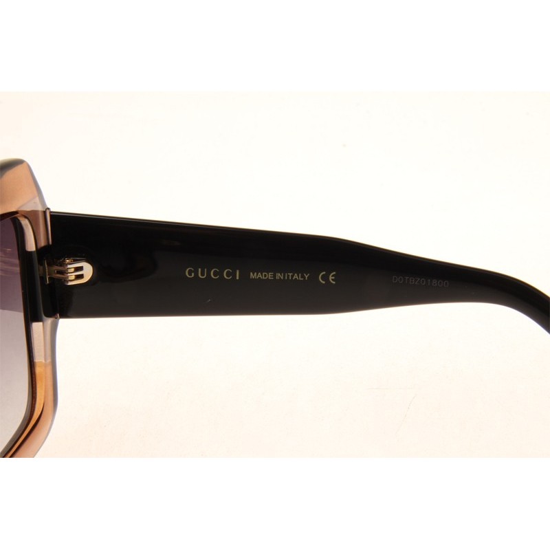 Gucci GG0178S Sunglasses In Brown Black
