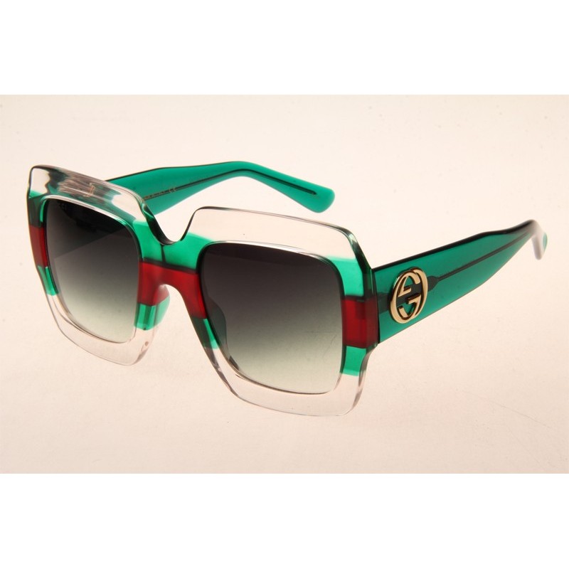 Gucci GG0178S Sunglasses In Green