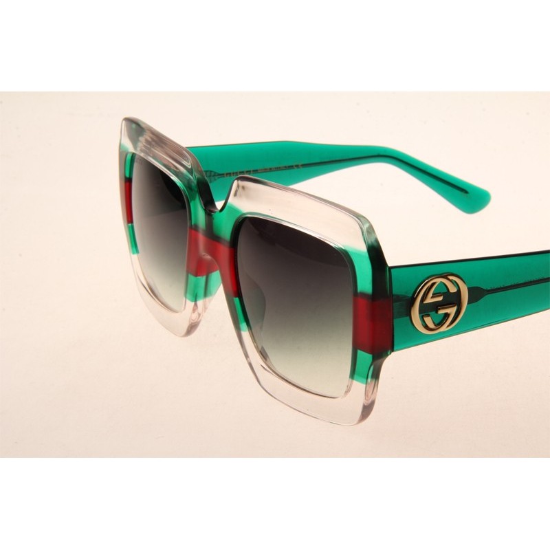 Gucci GG0178S Sunglasses In Green