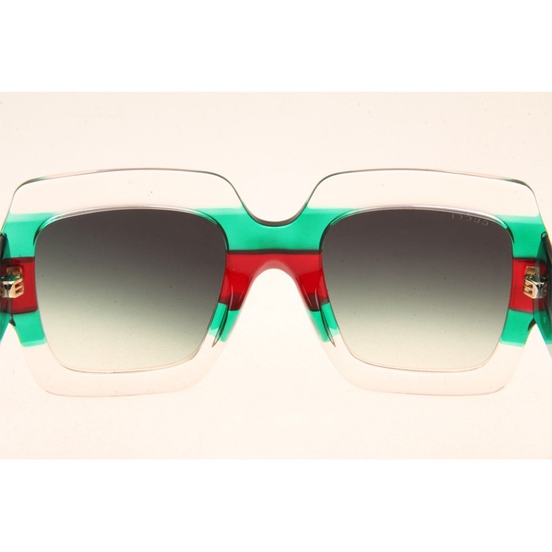 Gucci GG0178S Sunglasses In Green