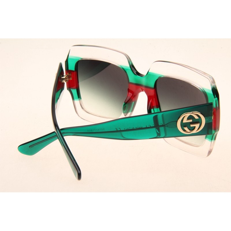 Gucci GG0178S Sunglasses In Green