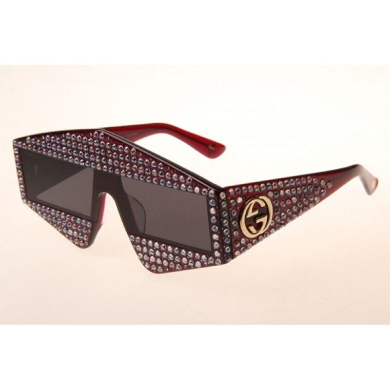 Gucci GG0289S Sunglasses In Red