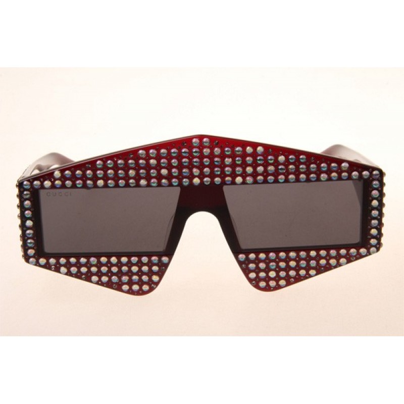 Gucci GG0289S Sunglasses In Red