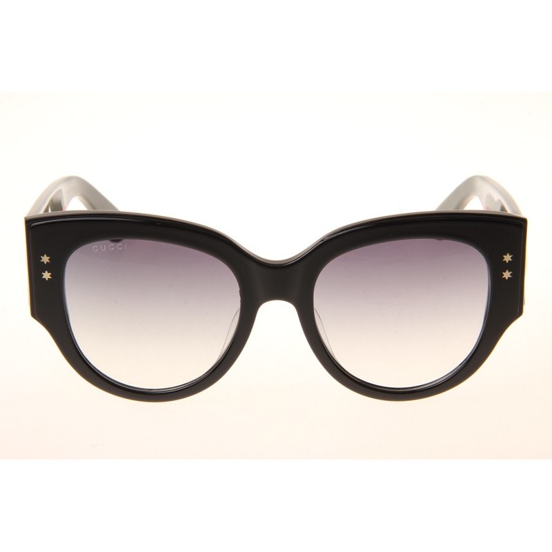 Gucci GG3864S Sunglasses In Black Gradient Grey
