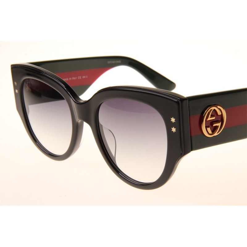 Gucci GG3864S Sunglasses In Black Gradient Grey