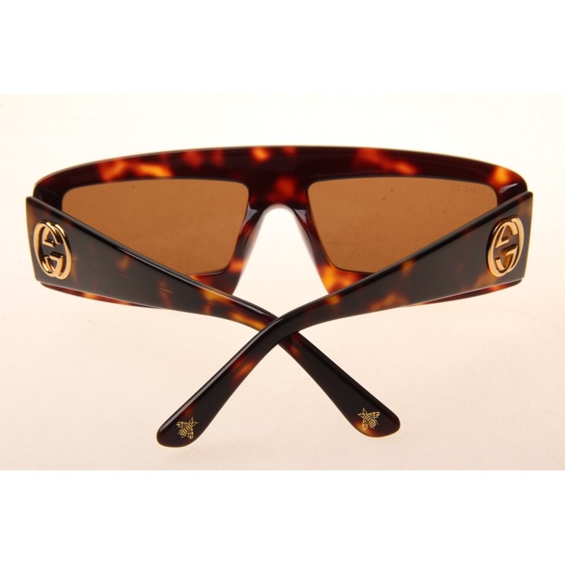 Gucci GG0432S Sunglasses In Tortoise