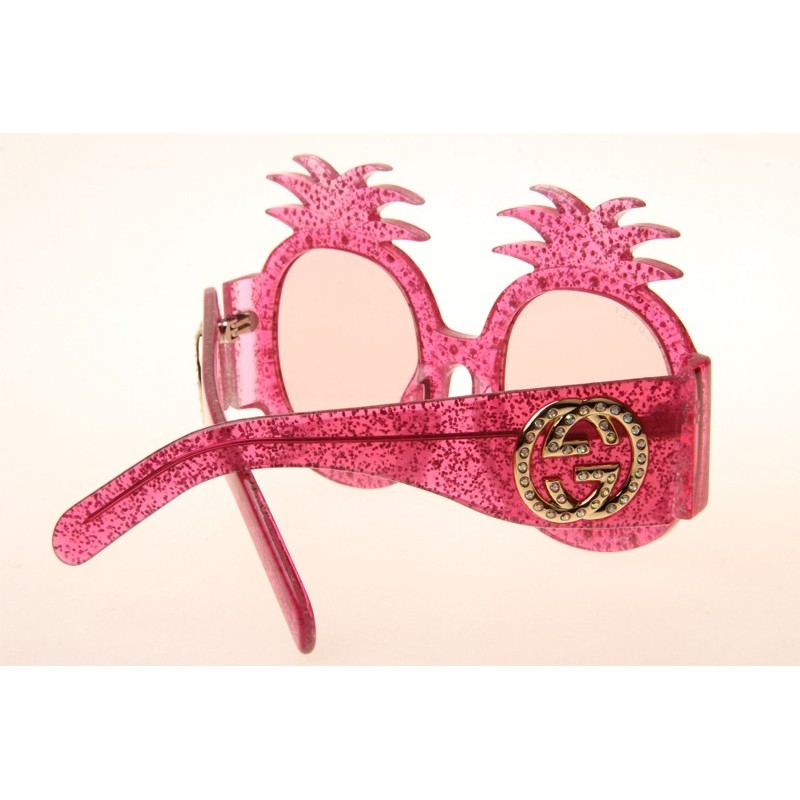 Gucci GG0150S Sunglasses In Pink