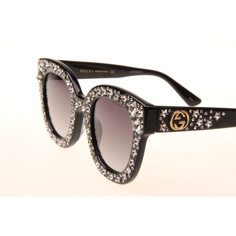 Gucci GG0116S Sunglasses In Black