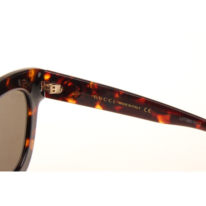 Gucci GG0116S Sunglasses In Tortoise