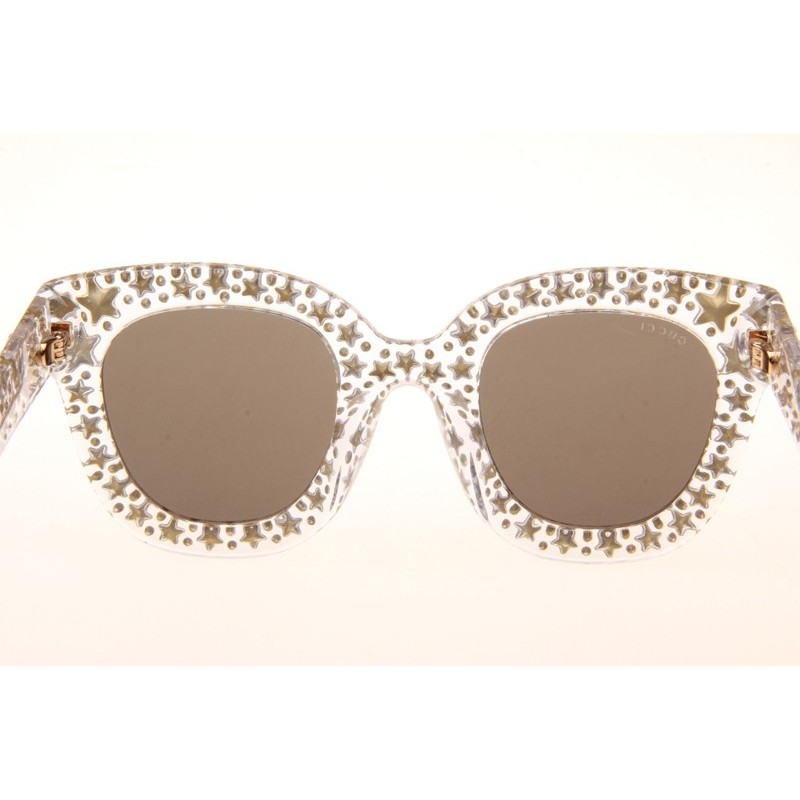 Gucci GG0116S Sunglasses In Transparent