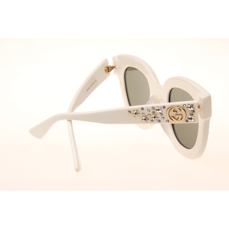 Gucci GG0116S Sunglasses In White
