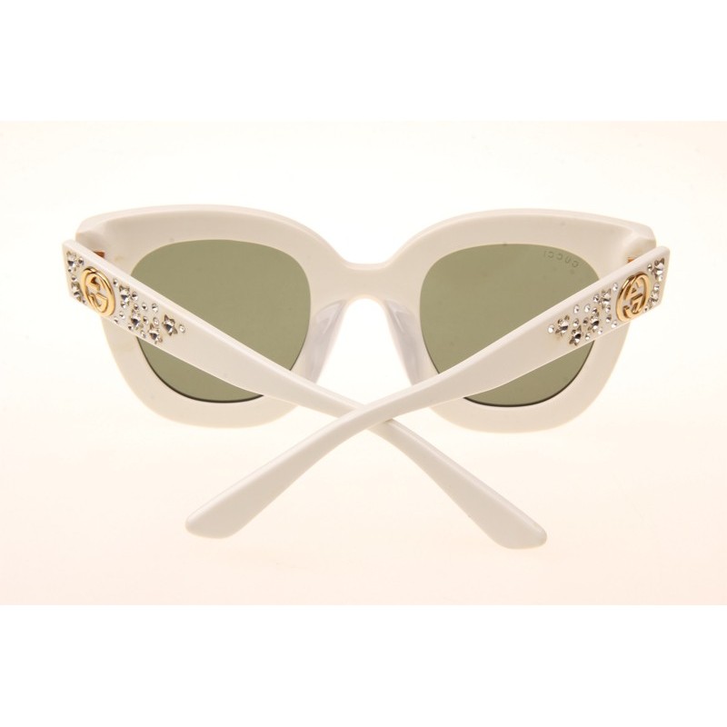 Gucci GG0116S Sunglasses In White