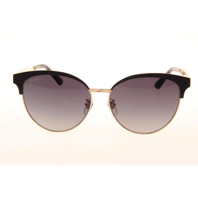 Gucci GG0074SK Sunglasses In Black Gold