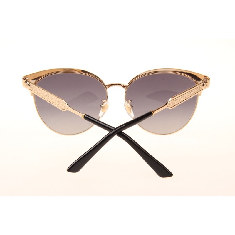 Gucci GG0074SK Sunglasses In Black Gold