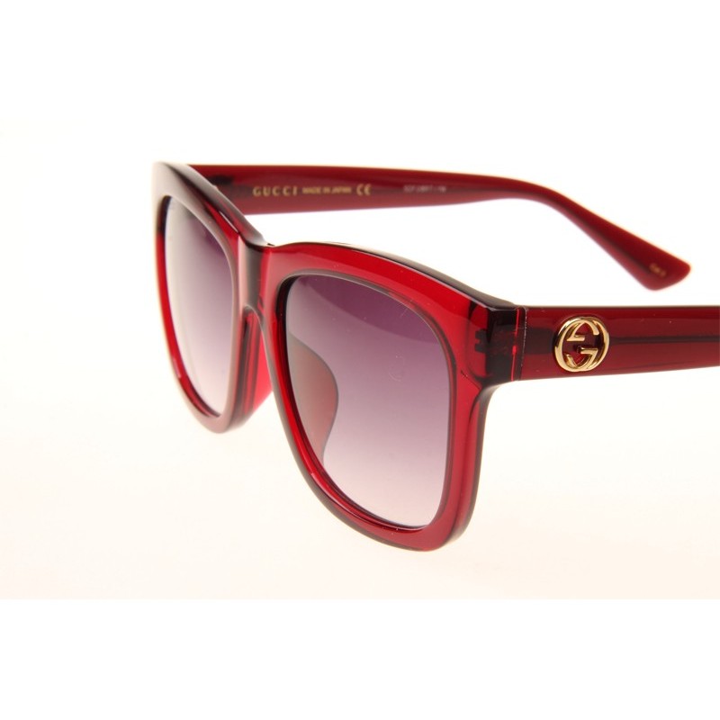 Gucci GG0032SA Sunglasses In Red