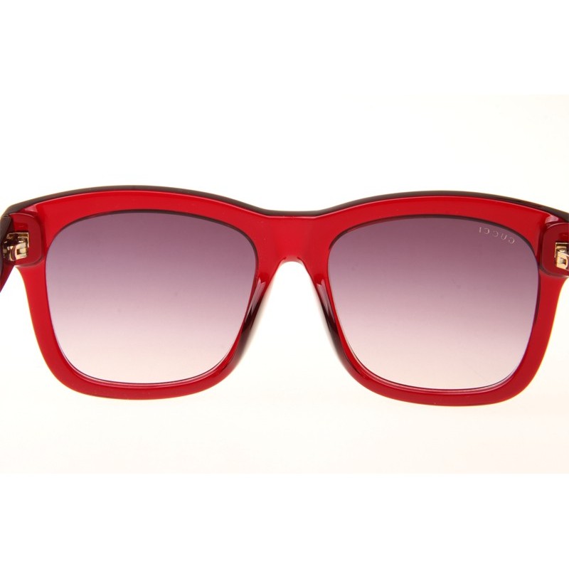 Gucci GG0032SA Sunglasses In Red