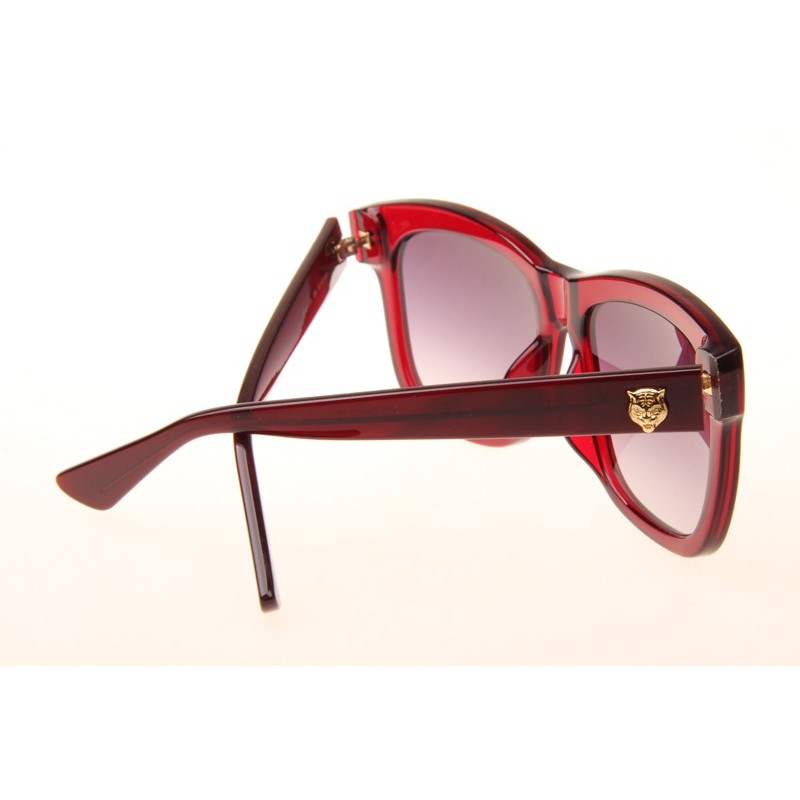 Gucci GG0032SA Sunglasses In Red