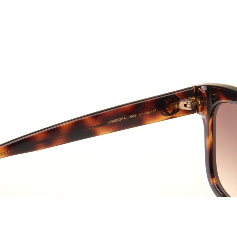 Gucci GG0032SA Sunglasses In Tortoise