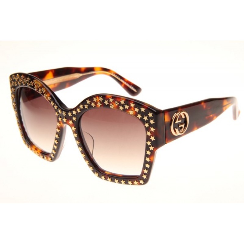 Gucci GG3870S Sunglasses In Tortoise