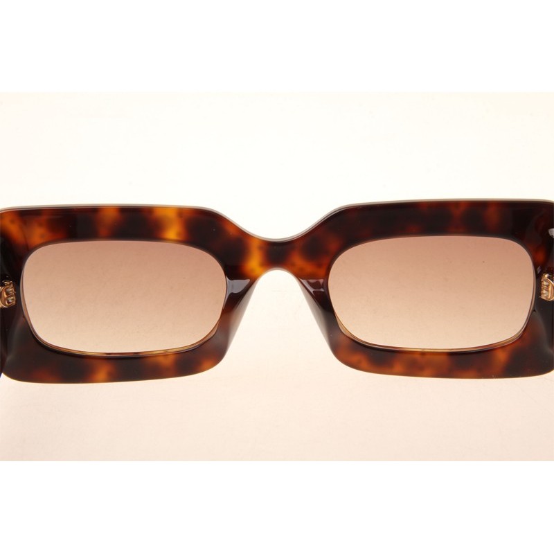 Gucci GG0146S Sunglasses In Tortoise