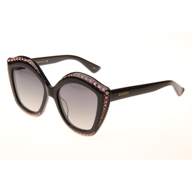 Gucci GG0118S Sunglasses In Black Grey