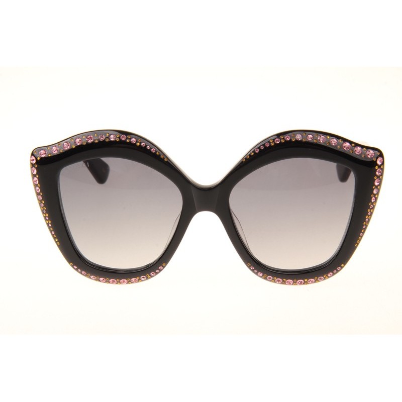 Gucci GG0118S Sunglasses In Black Grey