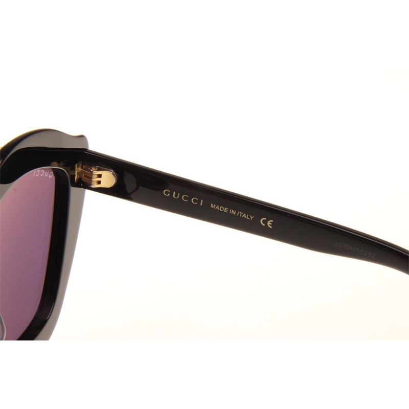 Gucci GG0118S Sunglasses In Black Mirror
