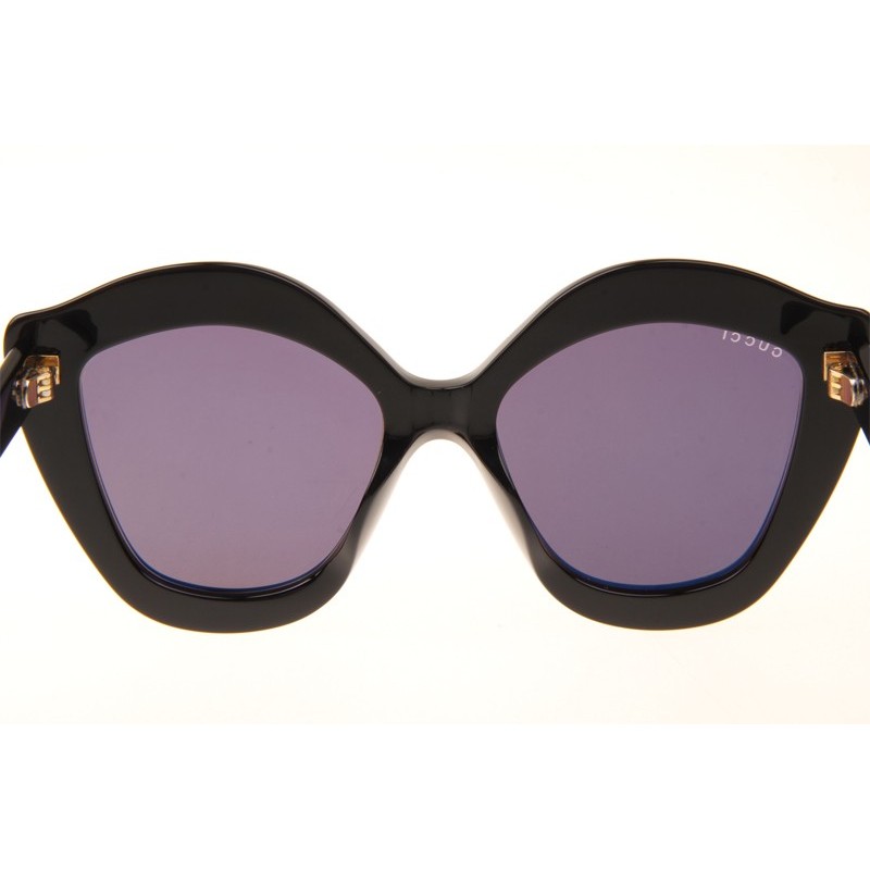 Gucci GG0118S Sunglasses In Black Mirror