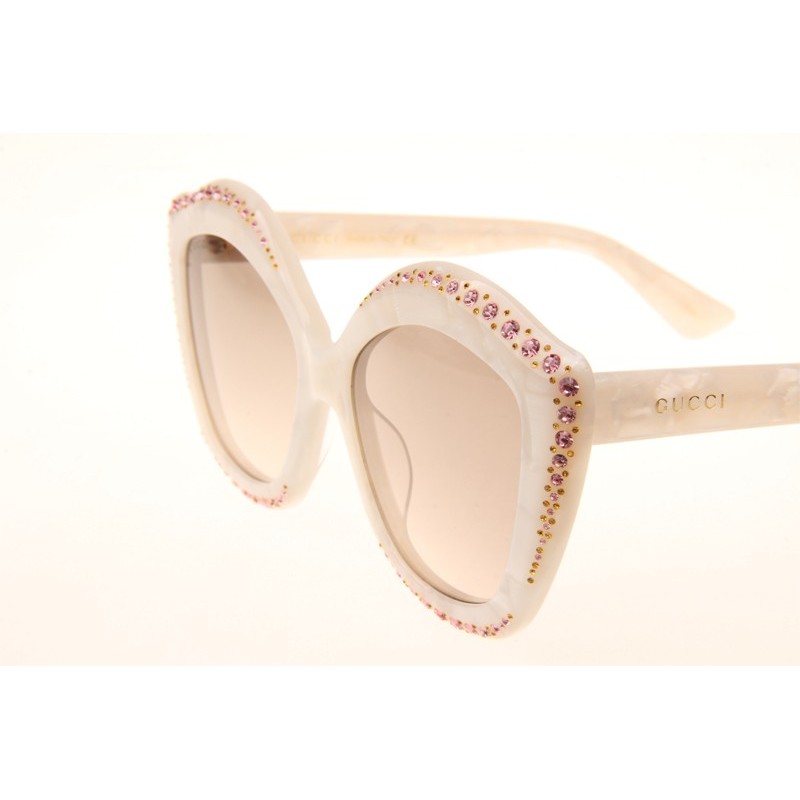 Gucci GG0118S Sunglasses In White