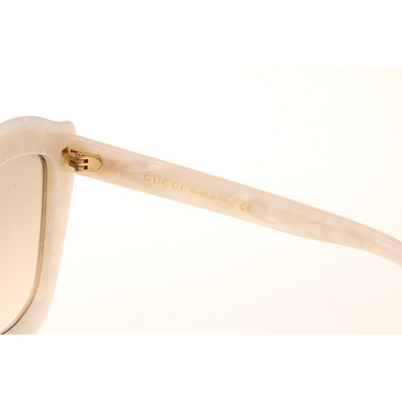 Gucci GG0118S Sunglasses In White