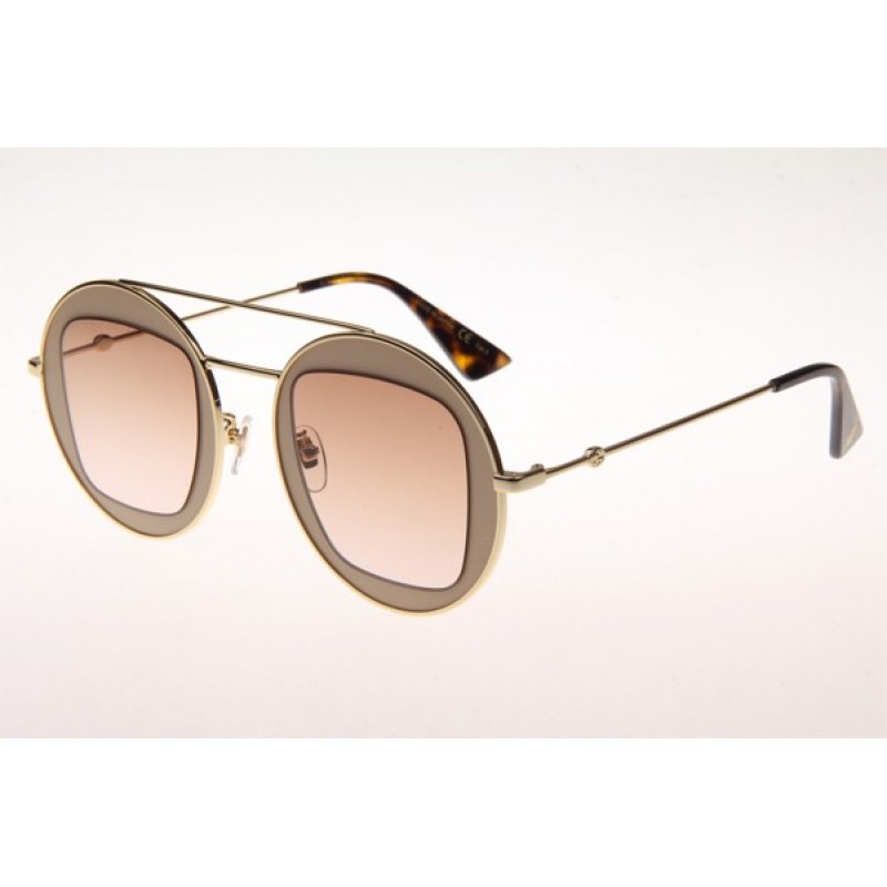 Gucci GG0105S Sunglasses In White