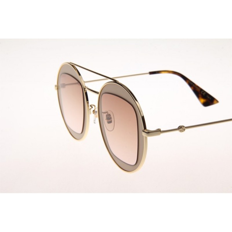 Gucci GG0105S Sunglasses In White