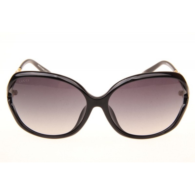 Gucci GG0076SK Sunglasses In Black Gold
