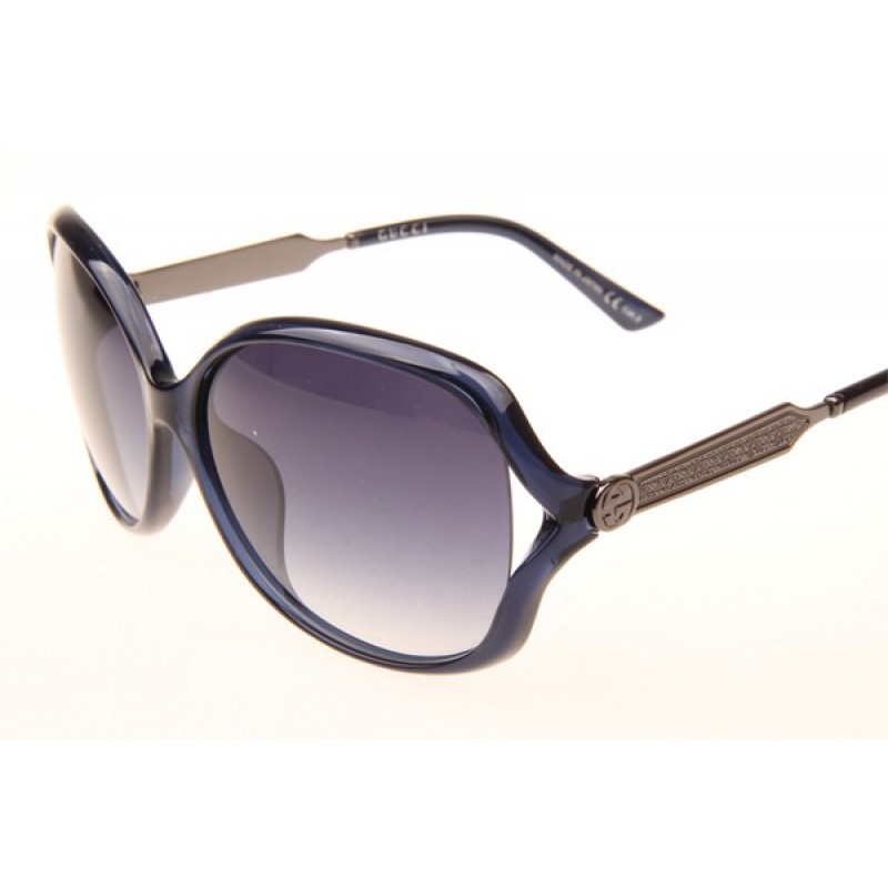 Gucci GG0076SK Sunglasses In Blue