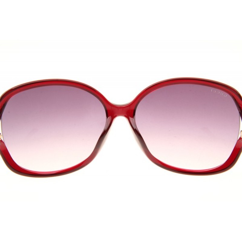 Gucci GG0076SK Sunglasses In Red