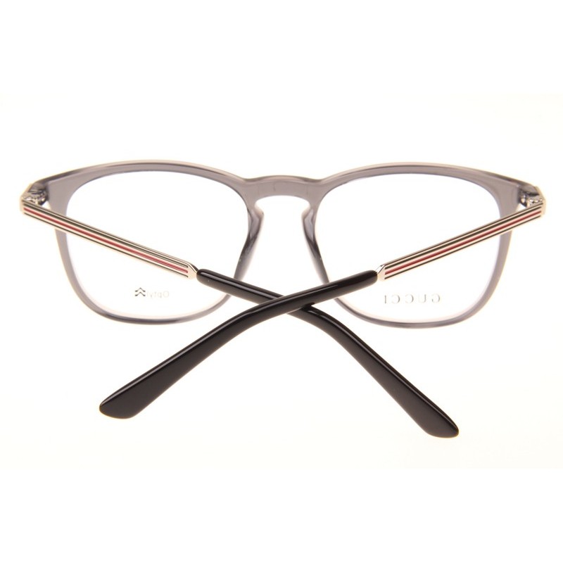 Gucci GG1136 Eyeglasses In Grey Transparent