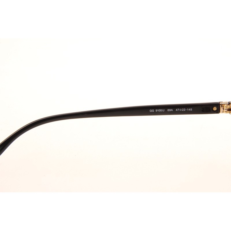 Gucci GG9100J Eyeglasses In Black Gold