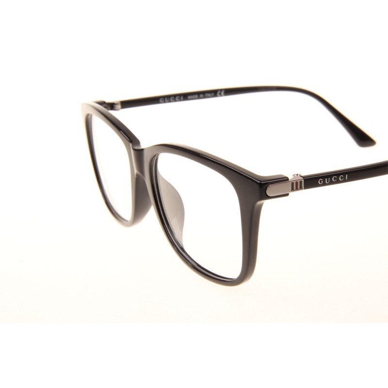 Gucci GG0018OA Eyeglasses In Black Silver