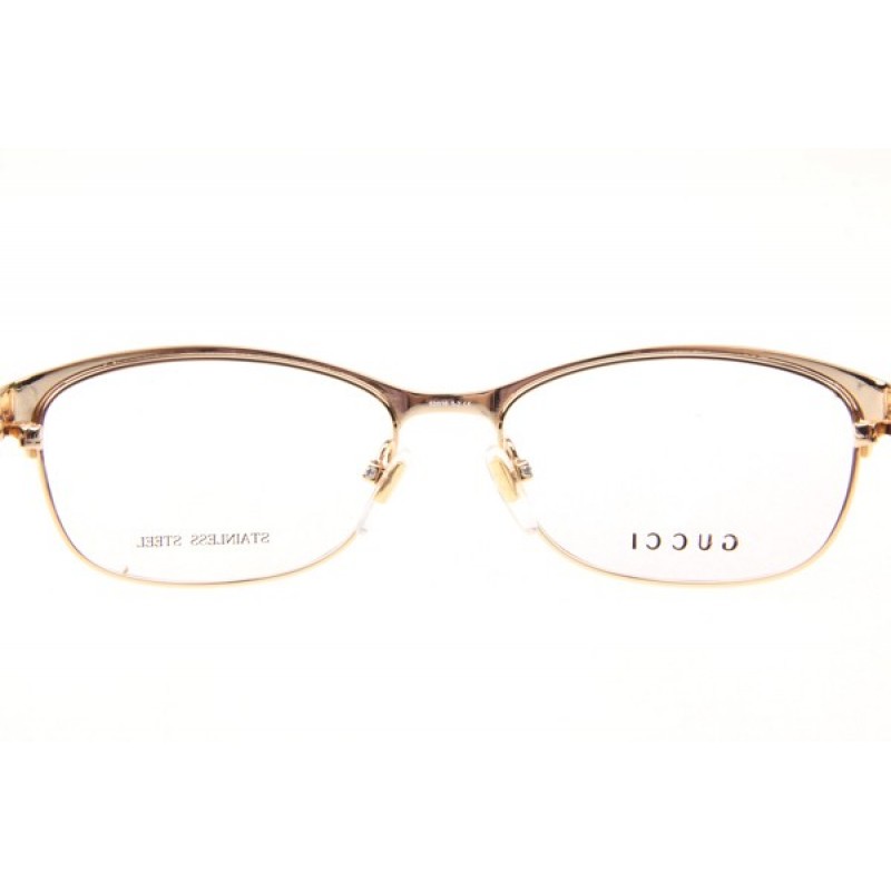 Gucci GG4277 Eyeglasses In Red Gold
