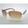 Cartier 4189705 Wood Sunglasses In Silver Brown