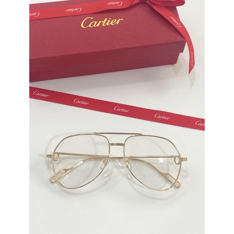 Cartier CT0110S Eyeglasses In Gold